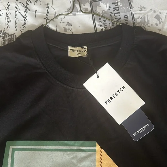 Burberry t shirt brand new XXL